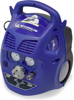 Přenosný, kompaktní, tichý, bezolejový kompresor, 8 barů, 6 l, 1,1 kW, 160 l./ min., 230V, MICHELIN MCX 6U
